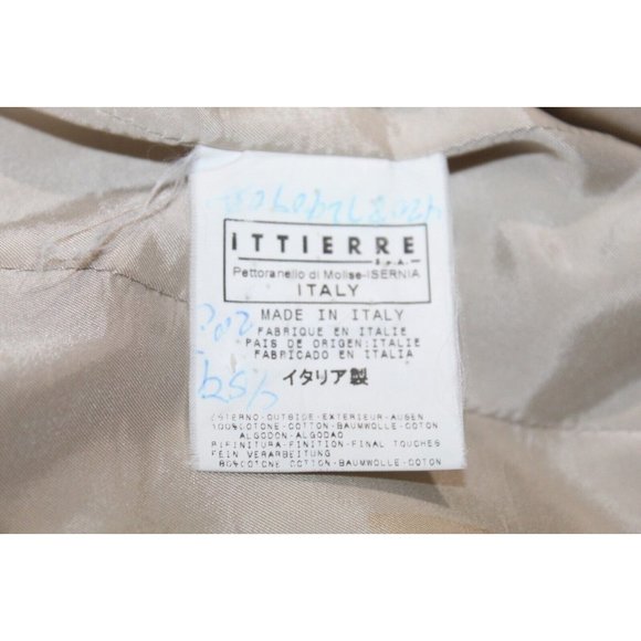 Dolce & Gabbana Womens Cotton Two Button Long Sleeve Blazer Jacket Tan Size 42 - Picture 7 of 12